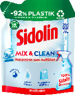 dm-drogerie markt Sidolin Glasreiniger Mix&Clean Cristal Nachfüllpack-Konzentrat - bis 30.04.2024
