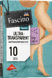 Fascino Strumpfhose ultra-transparent caramel Gr. 38/40, 10 DEN