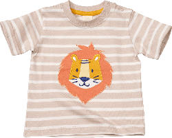 ALANA T-Shirt mit Löwen-Motiv, beige & weiß, Gr. 86