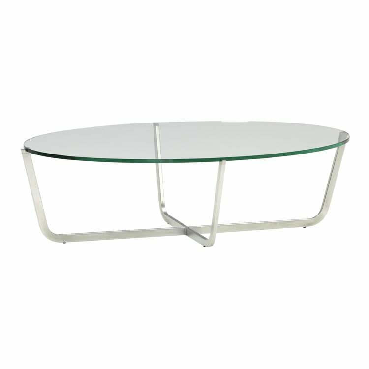 Table basse 8242 STRONG, verre, transparent