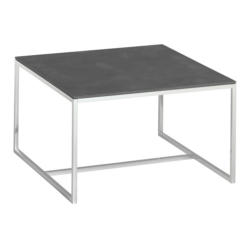 Table d’appoint LEVO, matière synthétique, anthracite