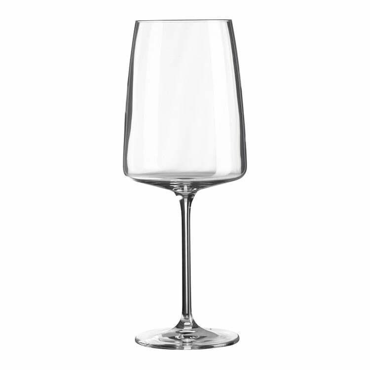 Rotweinglas VIVID SENSES, Glas, transparent
