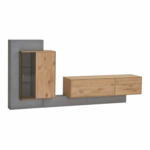 Pfister Combinazione di mobili NIKO, legno, quercia