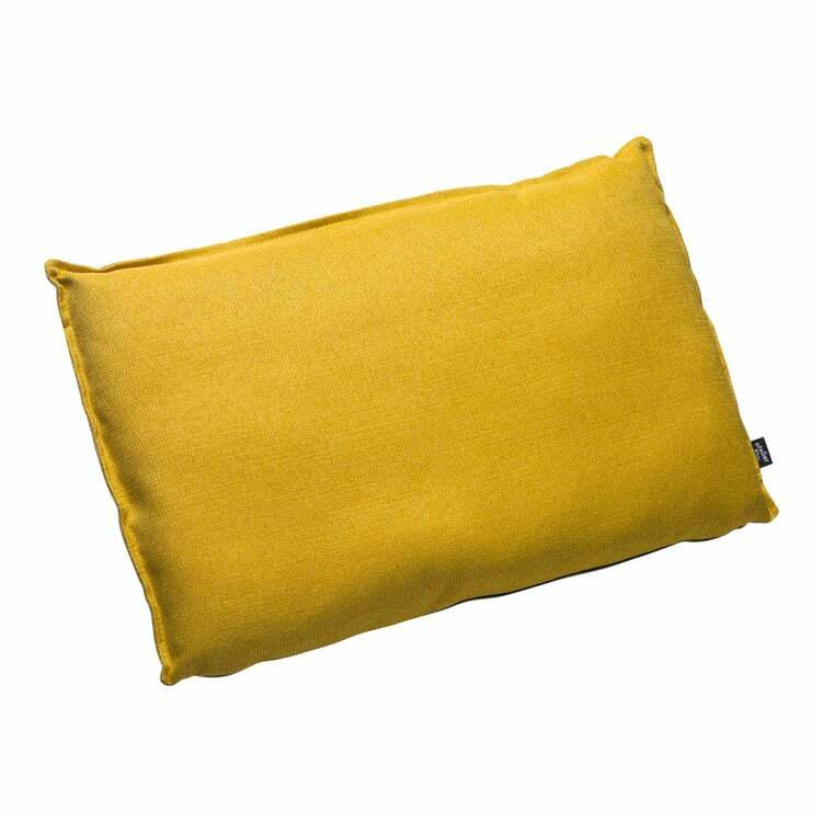 Coussin décoratif NÄFELS, polyester, jaune/beige