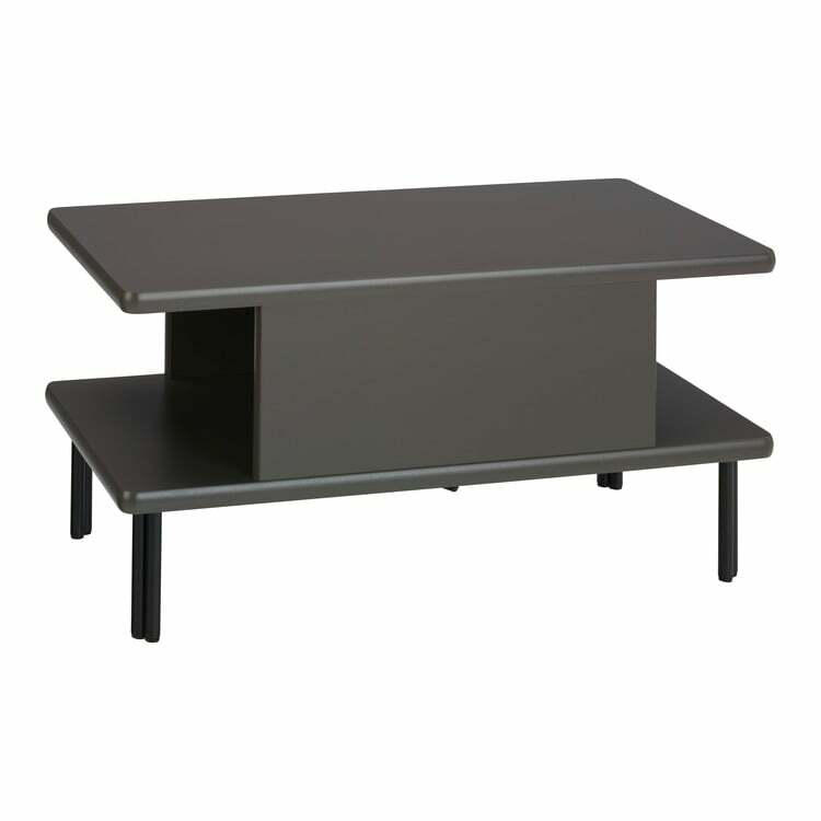 Tavolino di complemento FREISTIL 183-2019, legno, grigio ombra