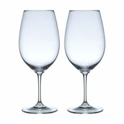 Set di bicchieri da vino rosso VINUM, vetro, trasparente
