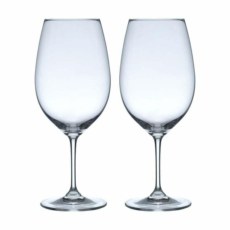 Rotweinglas-Set VINUM, Glas, transparent