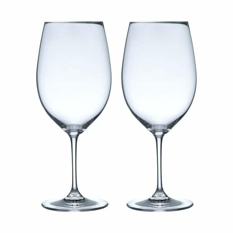 Rotweinglas-Set VINUM, Glas, transparent