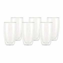 Set bicchieri PAVINA, vetro, trasparente