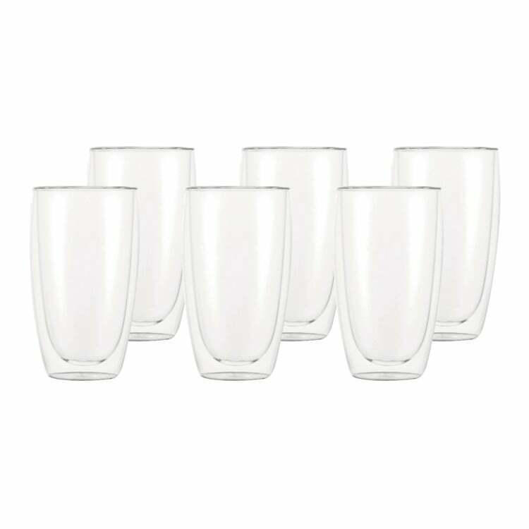 Set bicchieri PAVINA, vetro, trasparente