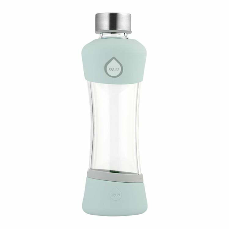 Trinkflasche SQUEEZE, Glas, mint