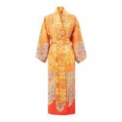 Kimono RAGUSA, Baumwolle, gelb, M