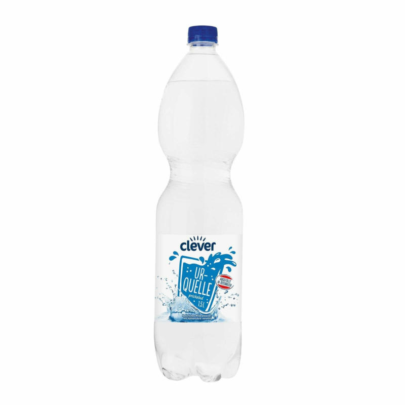 Clever Urquelle Mineralwasser Prickelnd
