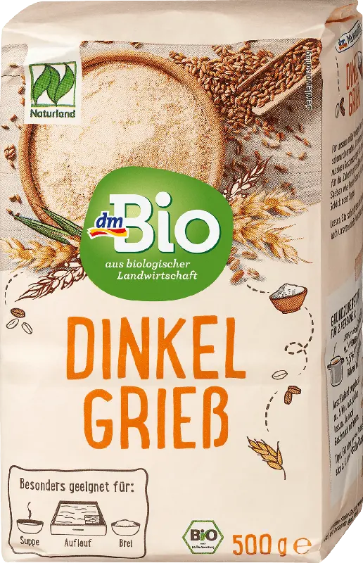 dmBio Grieß Dinkel