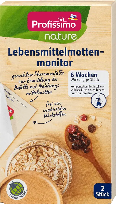 Profissimo nature Lebensmittelmotten-Monitor Klebefalle
