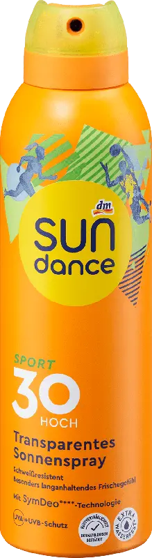SUNDANCE Sport Transparentes Sonnenspray LSF 30