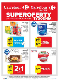 Pogląd oferty "Carrefour Gazetka - Superoferty tygodnia" - ważna od 25.03.2024