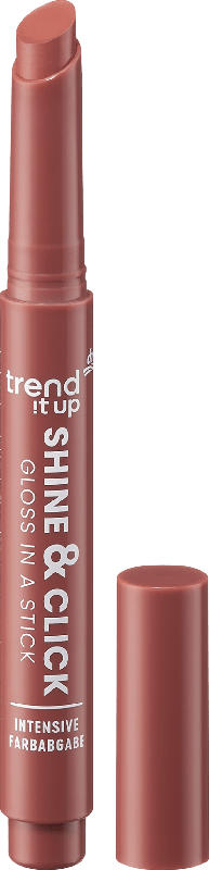 trend !t up Lippenstift Shine & Click 020 Cinnamon Brown