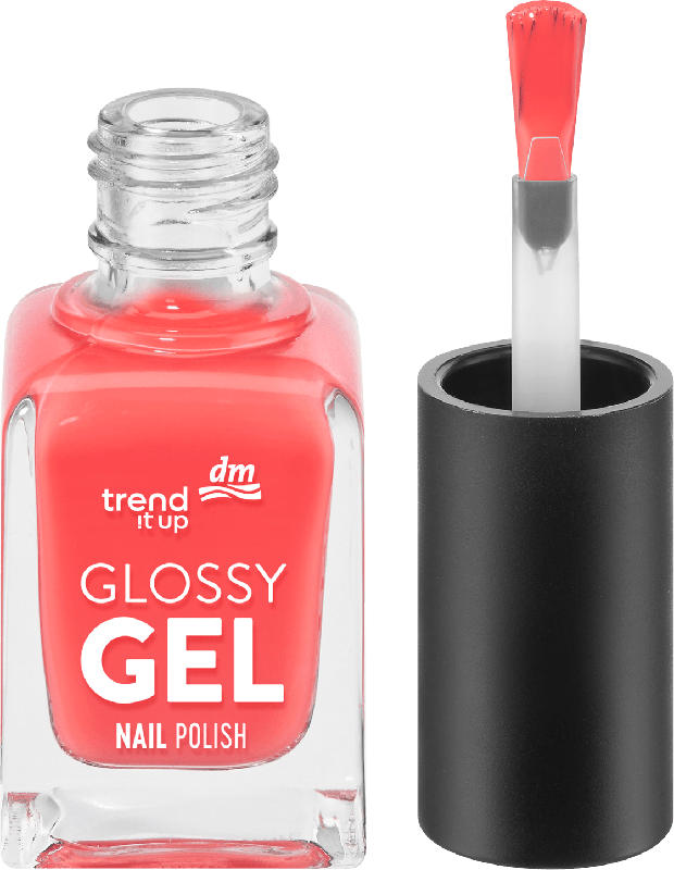 trend !t up Nagellack Glossy Gel 120 Orange-Red