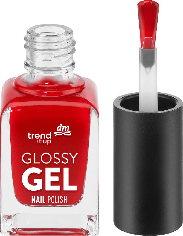 trend !t up Nagellack Glossy Gel 130 Dark Red
