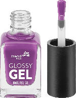 dm-drogerie markt trend !t up Nagellack Glossy Gel 160 Dark Plum Purple - bis 30.04.2024