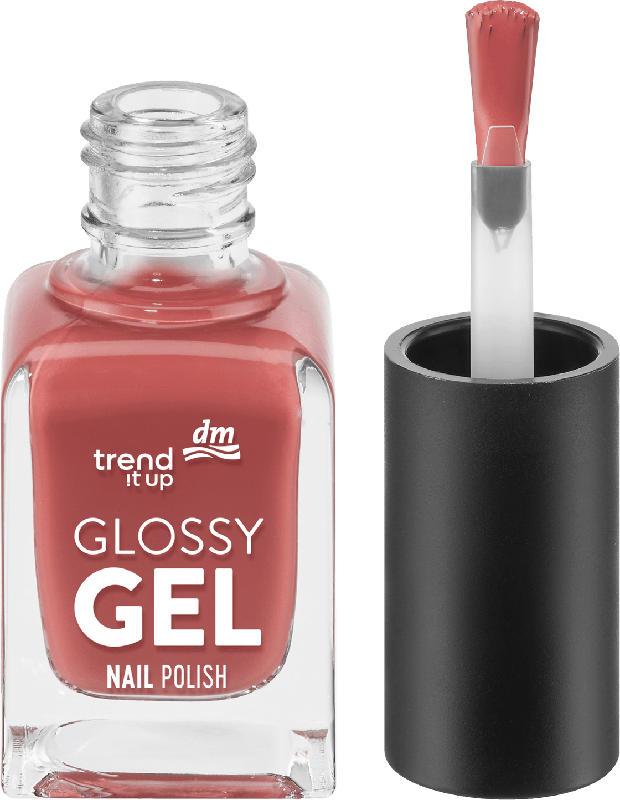 trend !t up Nagellack Glossy Gel 240 Red Brown