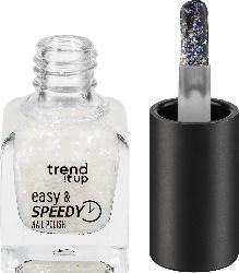 trend !t up Nagellack Easy & Speedy 470 Transparent with Duochrome Glitter
