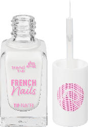 trend !t up Nagellack French Tip Painter White