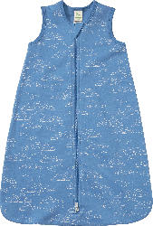 ALANA Schlafsack 1 TOG mit Regenbogen-Muster, blau, 80 cm