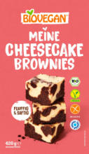 dm-drogerie markt BIOVEGAN Backmischung, Meine Cheesecake Brownies - bis 15.05.2024