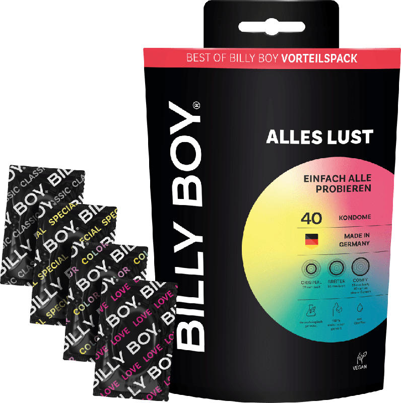 BILLY BOY Kondome Alles Lust, Breite 52mm bis 56mm