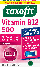 dm-drogerie markt taxofit Vitamin B12 500 Mini Tabletten 30 St - bis 31.05.2024