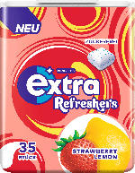 dm-drogerie markt EXTRA Kaugummi, Refreshers Strawberry Lemon, zuckerfrei - bis 31.05.2024