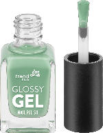 trend !t up Nagellack Glossy Gel 200 Dark Moss Green