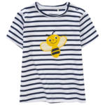 Ernsting's family Baby T-Shirt mit Bienen-Applikation - bis 05.06.2024