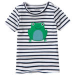 Ernsting's family Baby T-Shirt mit Frosch-Applikation - bis 03.04.2024