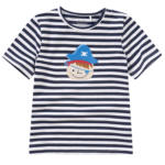 Ernsting's family Jungen T-Shirt mit Piraten-Applikation - bis 12.06.2024