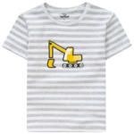 Ernsting's family Baby T-Shirt mit Bagger-Applikation - bis 17.04.2024