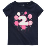 Ernsting's family Mädchen T-Shirt mit Geburtstagszahl - bis 03.04.2024