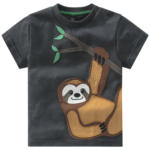 Ernsting's family Baby T-Shirt mit Faultier-Applikation - bis 15.05.2024