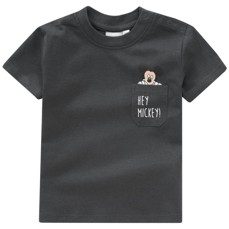 Micky Maus T-Shirt mit Brusttasche