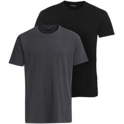2 Herren T-Shirts mit Rundhalsausschnitt