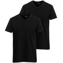 2 Herren T-Shirts mit V-Ausschnitt