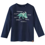 Ernsting's family Kinder Langarmshirt mit Styracosaurus-Print - bis 01.05.2024