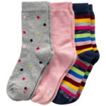 Ernsting's family 3 Paar Mädchen Socken in bunten Farben - bis 05.06.2024