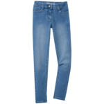 Ernsting's family Mädchen Skinny-Jeans mit Used-Waschung - bis 12.06.2024