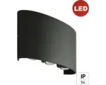 Hornbach LED Wandleuchte Aufbauleuchte e2 Petra 7 W einstellbares Weiß 6-flammig IP 54 anthrazit (2528000301696)