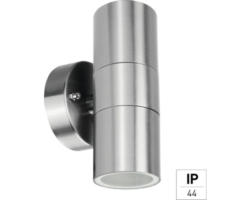 Wandleuchte Aufbauleuchte e2 Electra GU10 7 W 2-flammig IP 44 edelstahl (2528000222396)