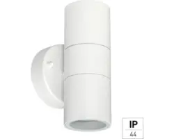 Wandleuchte Aufbauleuchte e2 Electra GU10 7 W 2-flammig IP 44 weiß (2528000210196)