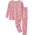 Ernsting's family Baby Schlafanzug mit Regenbogen-Allover - bis 12.06.2024